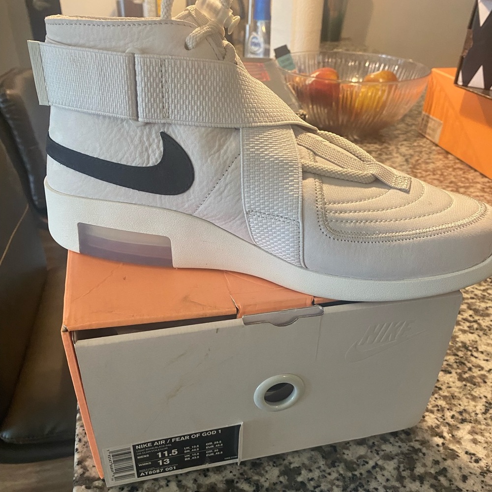 Nike White Fear of God 1. - Picture 2 of 3